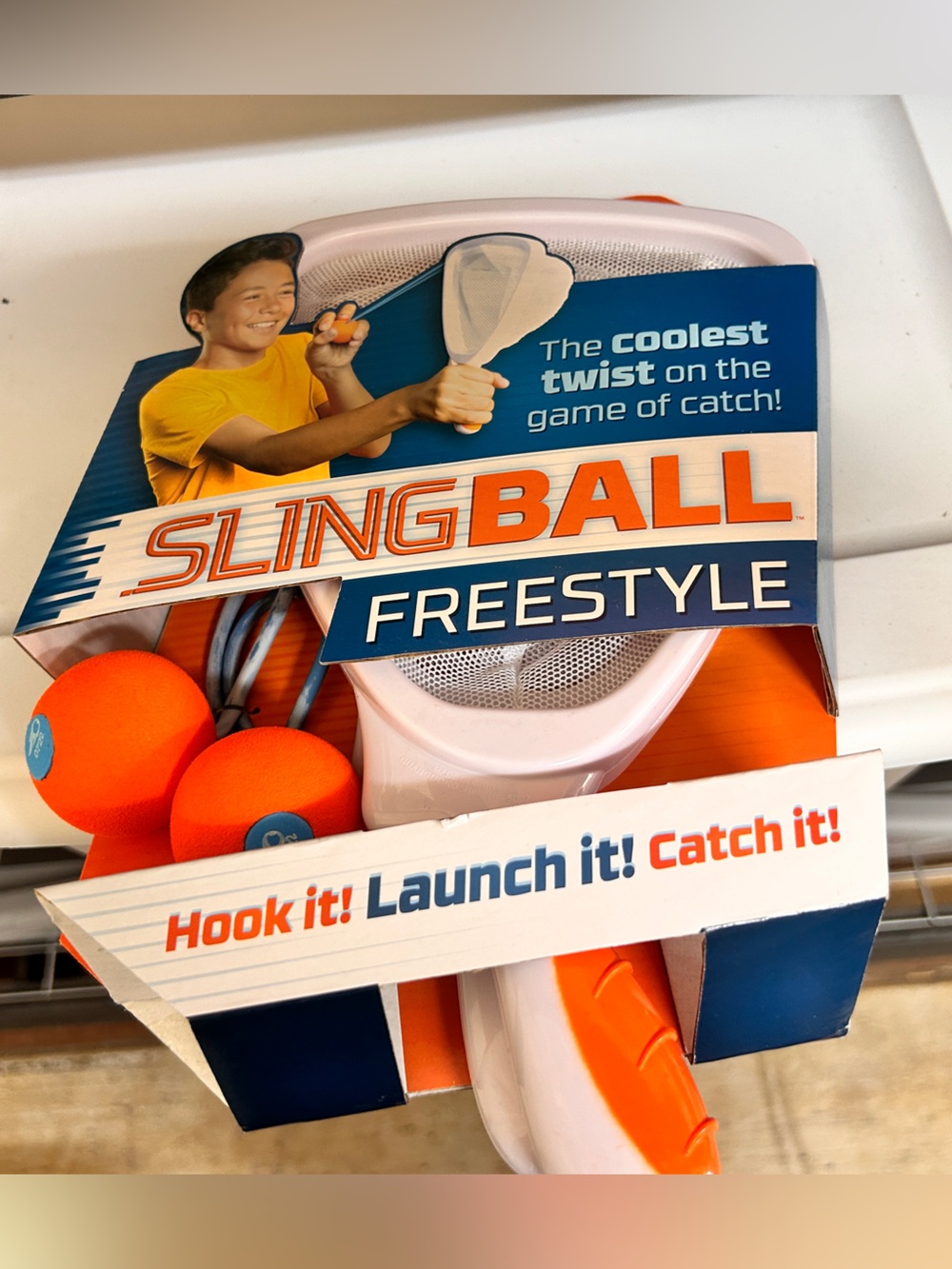 SlingBall Freestyle Kids Game - Orange/White